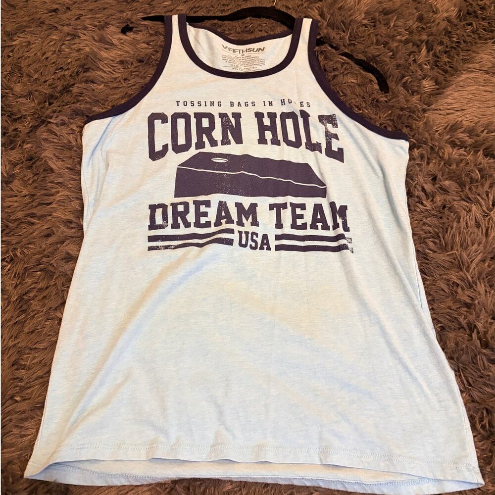 Fifth Sun Cornhole Dream Tank Top, Size M